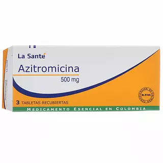 Azitromicina 500 Mg