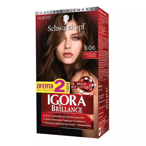 Tinte Igora Brilla Kit 606 Chocolate Intenso