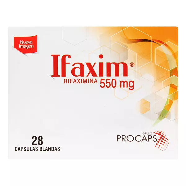 Ifaxim Rifaximina 550 Mg