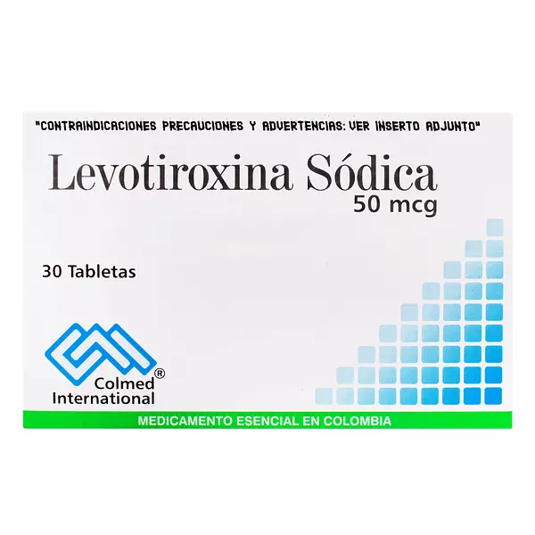 Levotiroxina 50 Mcg