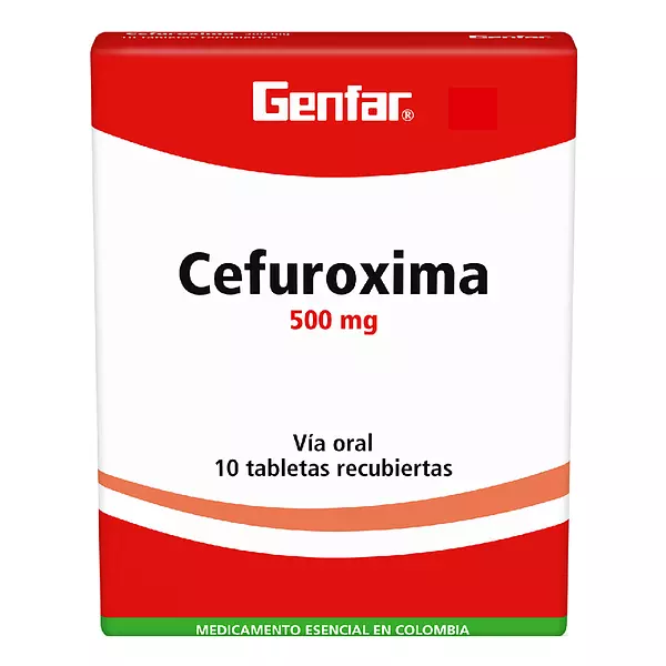 Cefuroxima 500 Mg