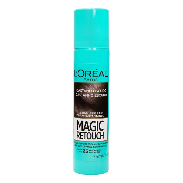 Magic Retouch Spray Castaño Oscuro