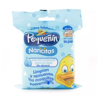 Pañitos Húmedos Pequeñín Naricitas