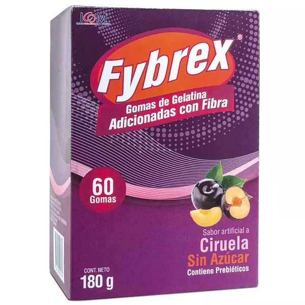 Gomas Gelatina Fybrex Ciruela