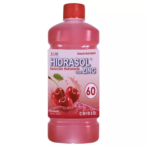 Hidrasol Suero 60 Zinc Cereza