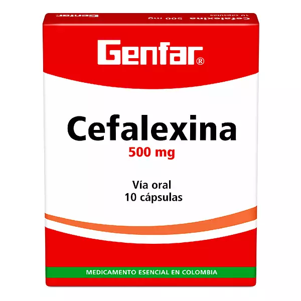 Cefalexina 500 Mg