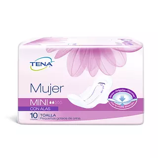 Toallas Tena Mini Con Alas