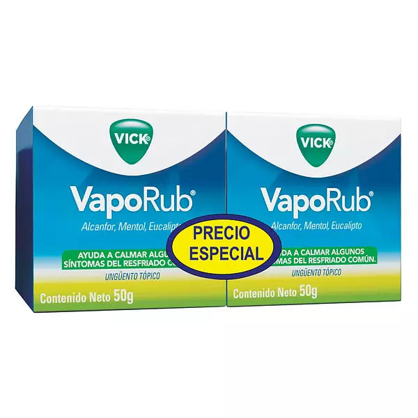 2 Vick Vaporub