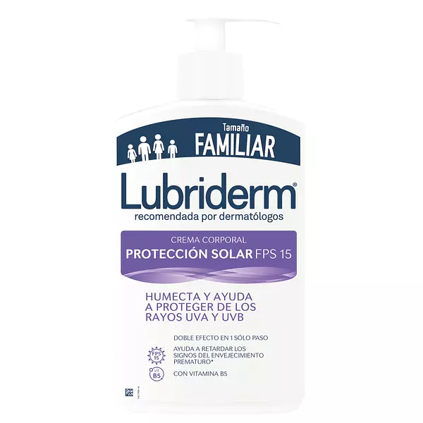 Lubriderm Loción Uv 15 Con Válvula