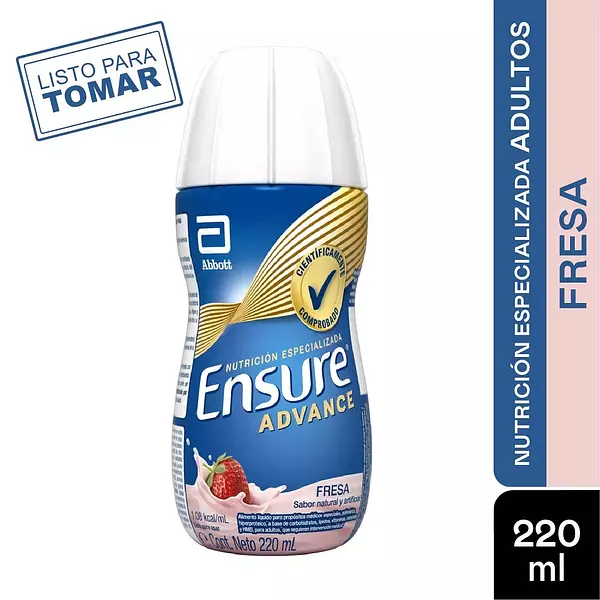 Ensure Adv Liquido Fresa 237 Ml