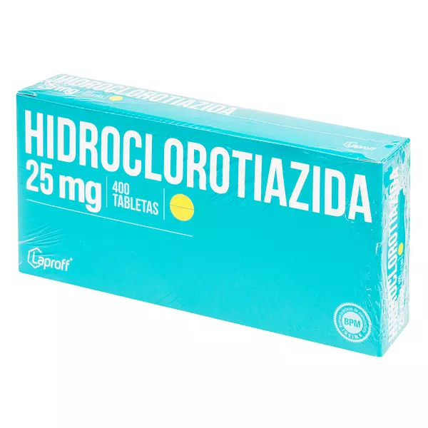 Hidroclorotiazida 25 Mg