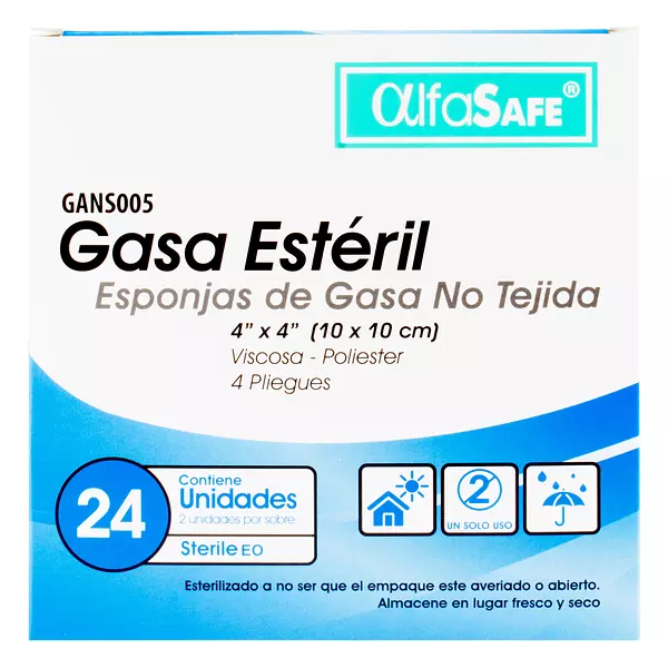 Gasa Alfa Estéril No Tejida