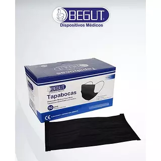 Tapabocas Begut E.I. Negro