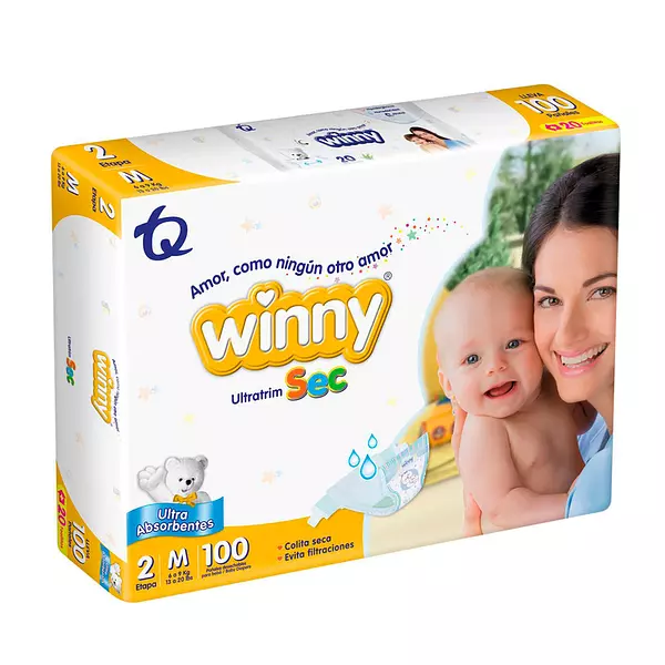 Pañales Etapa 2 Winny Ultra Sec