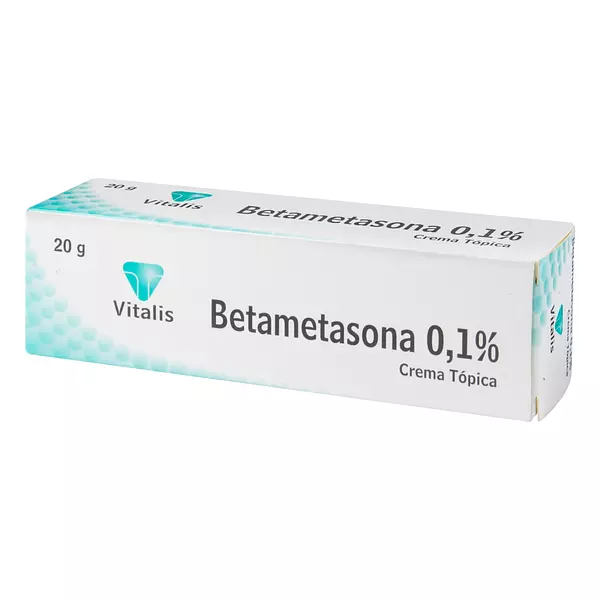 Betametasona 0.1% Crema Tópica