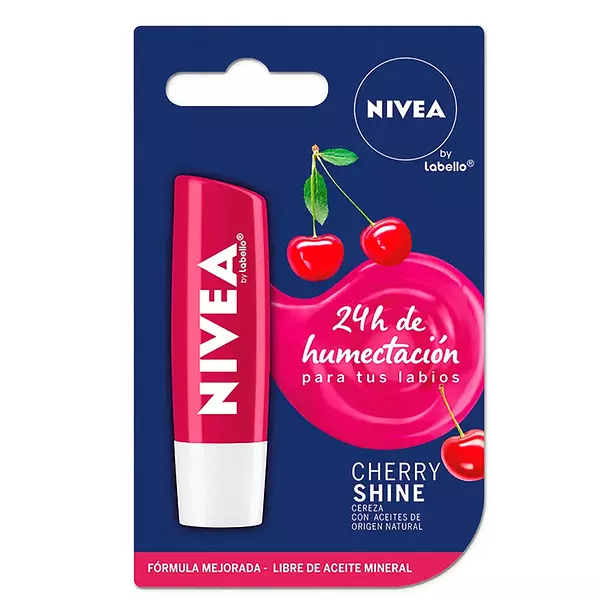 Protector Labial Nivea Fruty Shine Cer