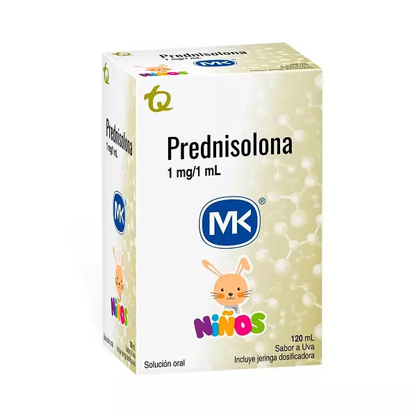 Prednisolona Jarabe 1mg/1ml