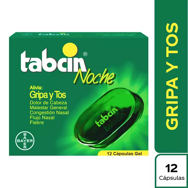 Tabcin Active Gel Noche