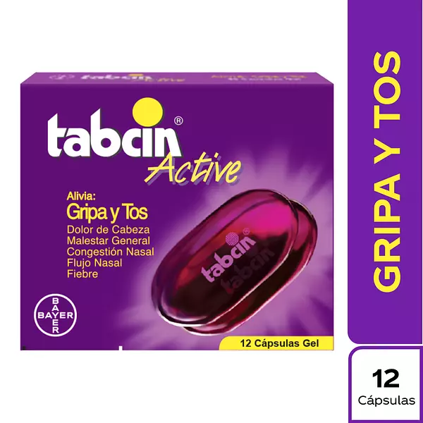 Tabcin Active Liquid Gel