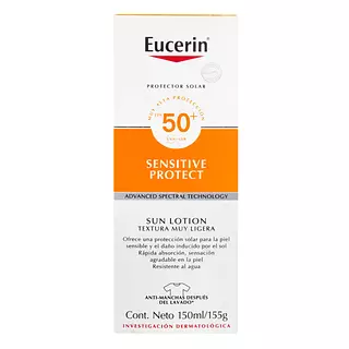 Eucerin Protector Solar Sensitive Protect Sun Lotion Fps 50