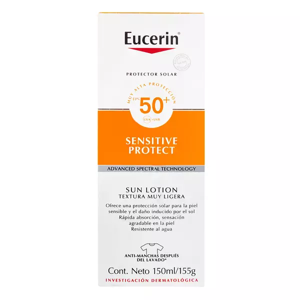 Eucerin Protector Solar Sensitive Protect Sun Lotion Fps 50