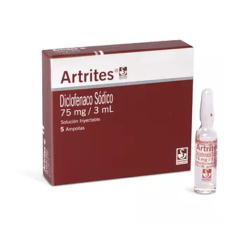 Artrites Diclofenaco 75 Mg/3 Ml