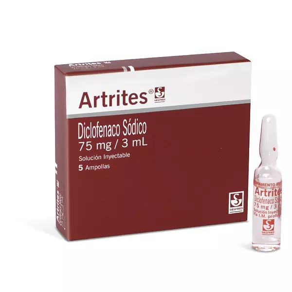 Artrites Diclofenaco 75 Mg/3 Ml