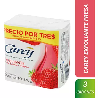 Jabón Carey Exfoliación Natural