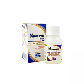 Nitoxipar Nitazoxanida 100 Mg/5ml Suspensión