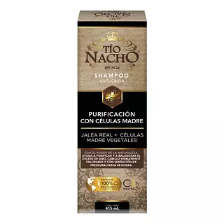 Shampoo Tio Nacho Purificación Células Madre