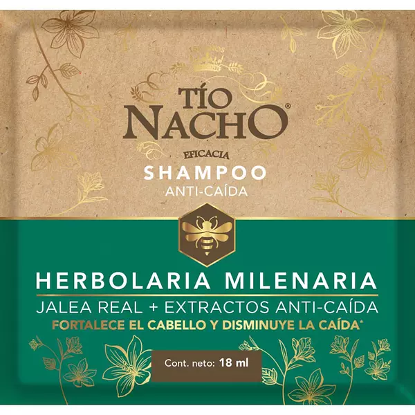 Shampoo Tío Nacho Herbolaria