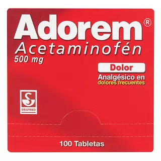 Adorem Acetaminofen 500 Mg
