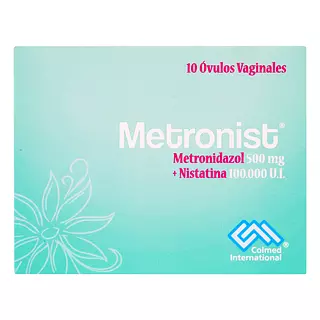 Metronist Metronidazol + Nistatina 500 Mg/100.000 U.I.