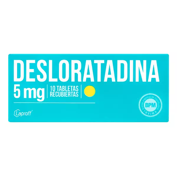 Desloratadina 5 Mg