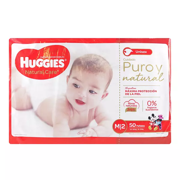 Pañales Etapa 2 Huggies Natural Care