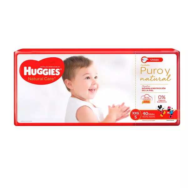 Pañales Etapa 5 Huggies Natural Care