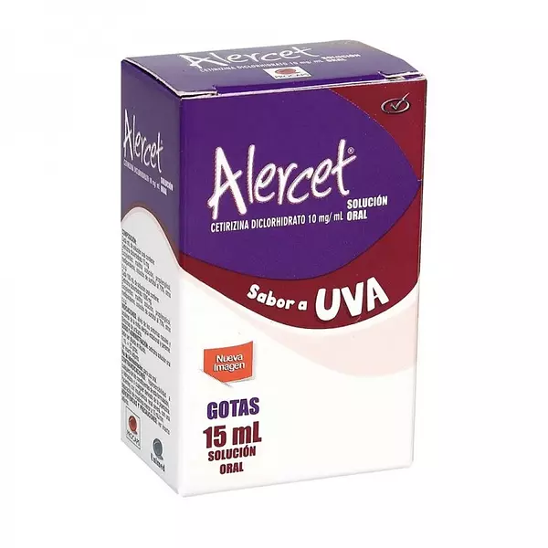 Alercet Gotas Uva 10 Mg/Ml