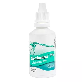 Clotrimazol Solucion Topica 1%