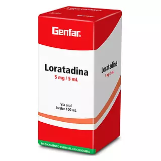 Loratadina Jarabe 5 Mg/5 Ml