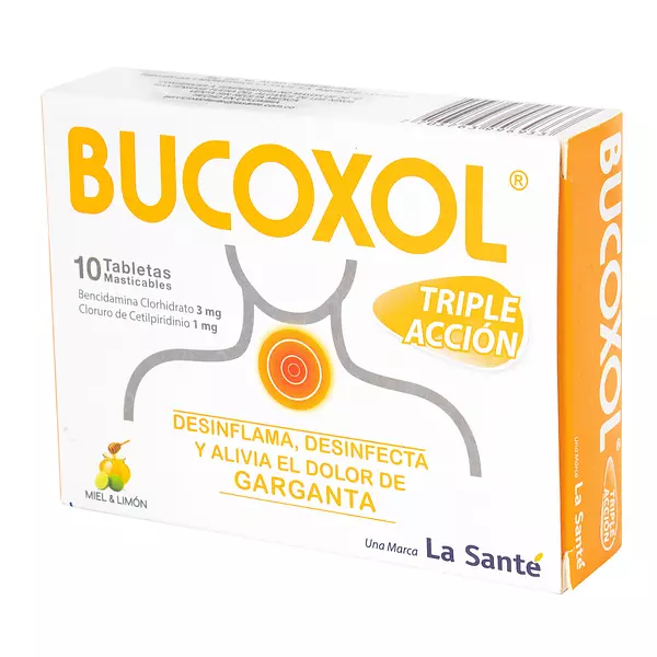 Bucoxol Miel Y Limon 3mg/1mg