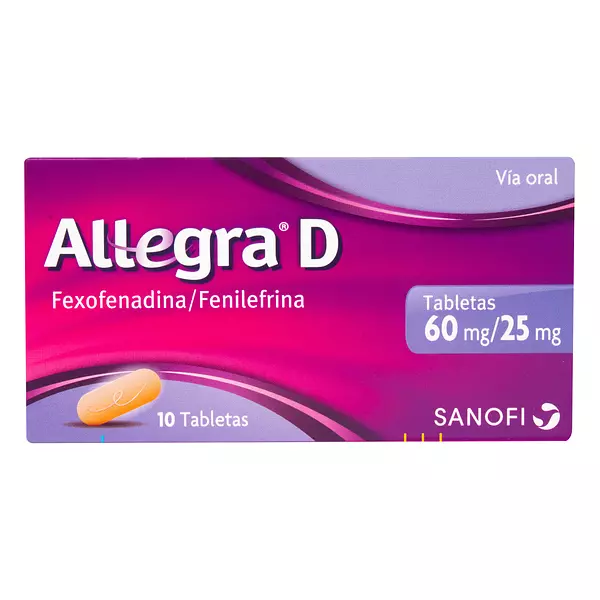 Allegra D 60mg/25 Mg