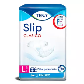 Pañales Talla L Tena Slip Clasico