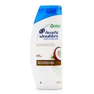 Shampoo Head And Shoulders Hidratación Aceite de Coco