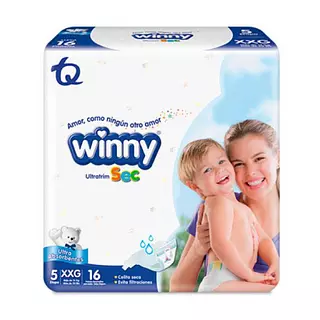 Pañales Etapa 5 Winny Ultra Sec