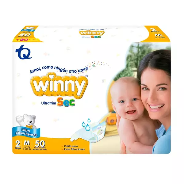 Pañales Etapa 2 Winny Ultra Sec