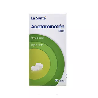 Acetaminofén 500 Mg