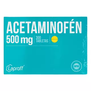 Acetaminofén 500 Mg
