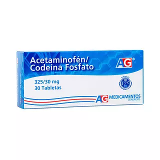 Acetaminofén / Codeína Fosfato 325 /30 Mg