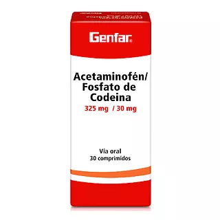 Acetaminofen/Fosfato De Codeina 325/30 Mg