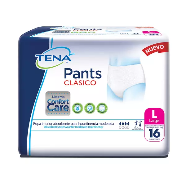 Pañales Talla L Tena Pants Clasico